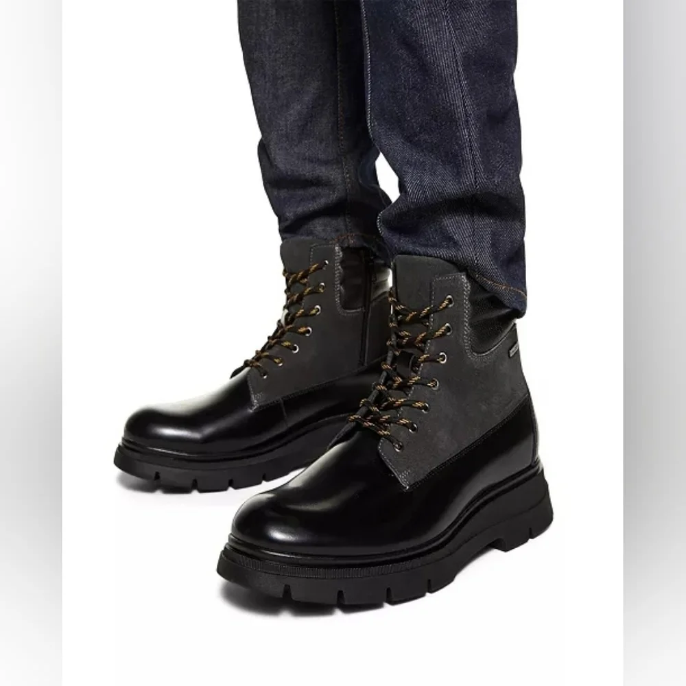 🔥NIB Aldo Mayfair Water Resistant Lace-Up Boot, Color: Charcoal, Size 11